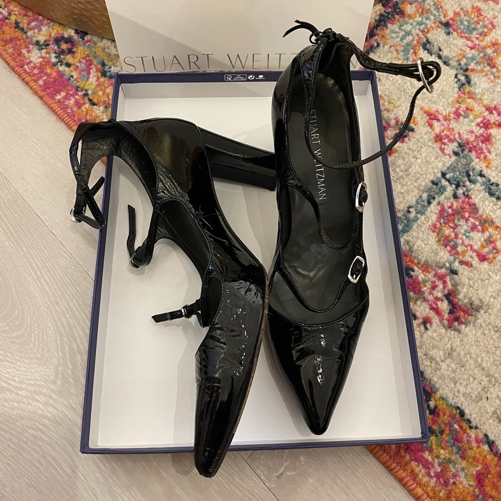 Stuart Weitzman Patent Leather Heels